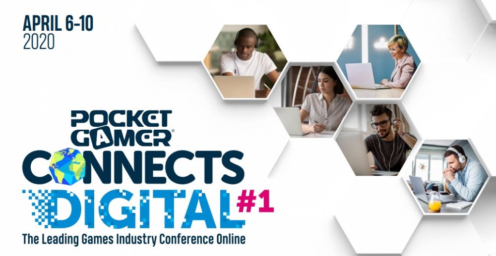 Promo image for the Pocket Gamer Connects Digital Conference