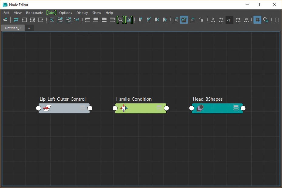 node editor in Maya