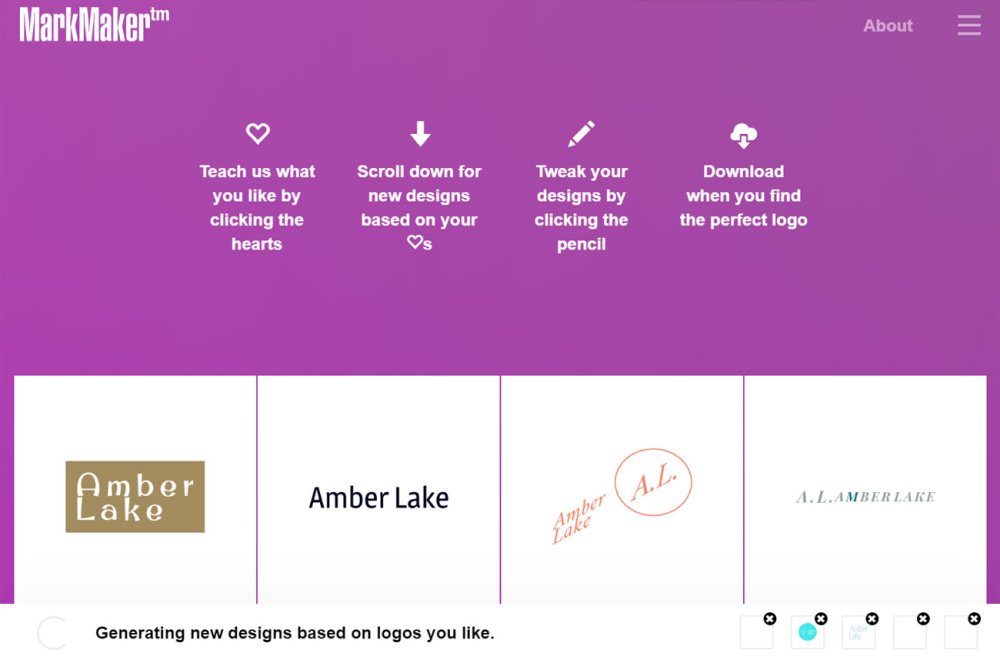 Free logo design tools: MarkMaker