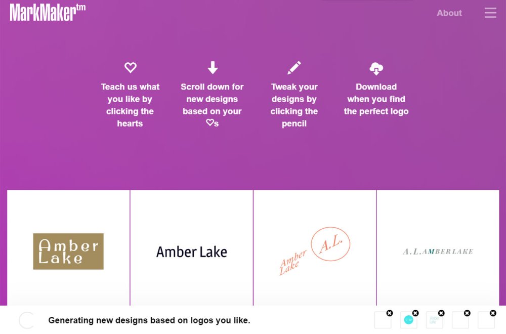 Free logo design tools: MarkMaker