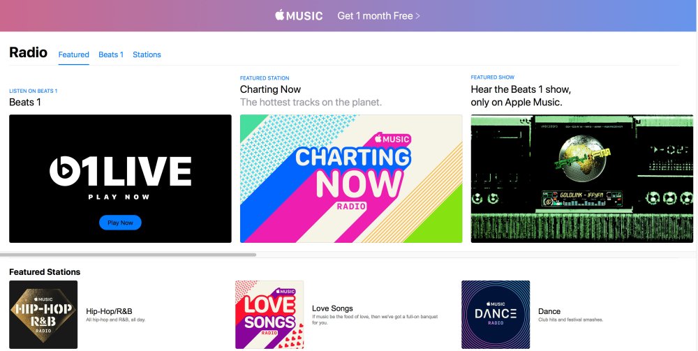 Apple Music screenshot