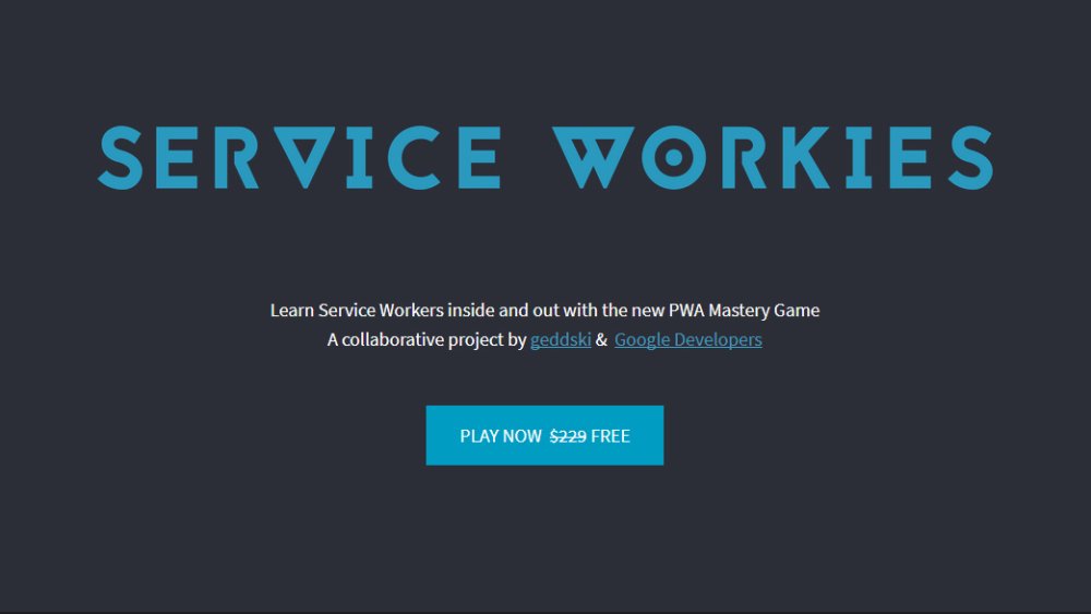 Service Workers web design tools