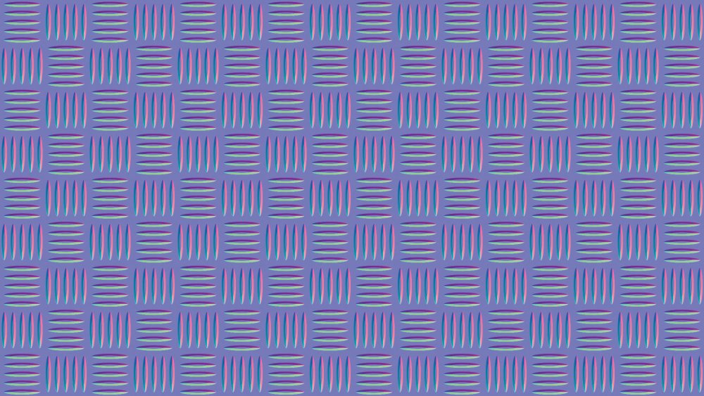 Metallic mesh pattern