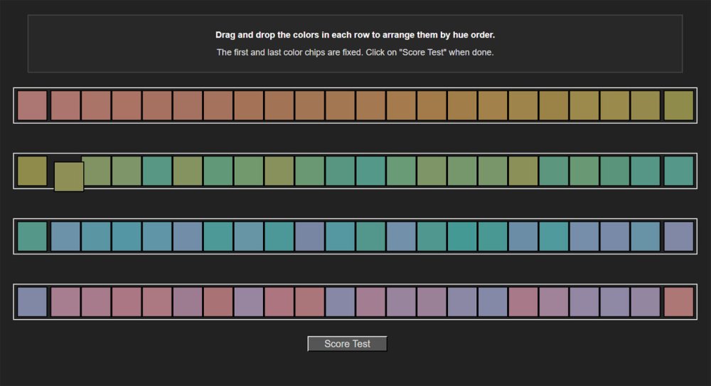 Design exercises: Hue Test