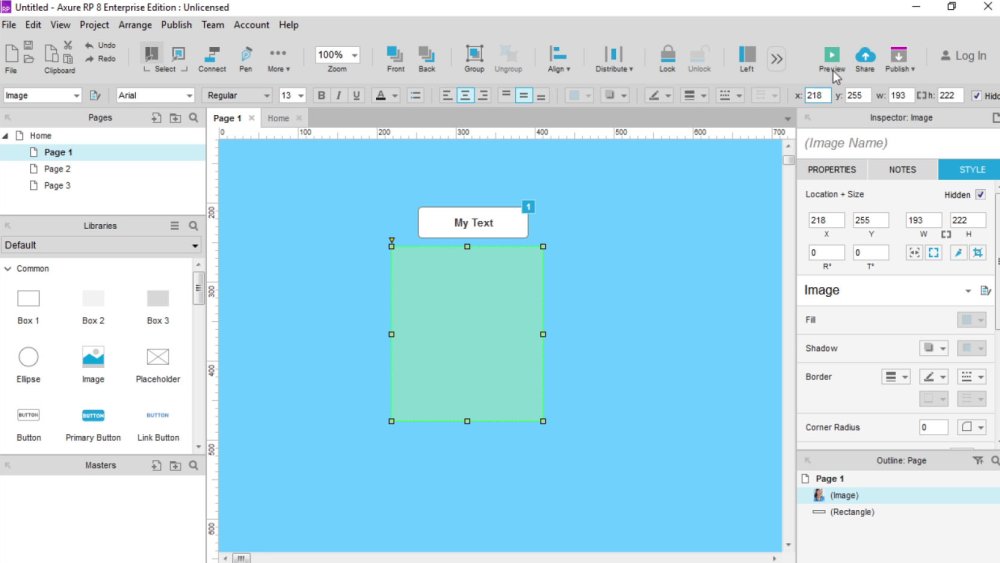 Wireframe tools - Axure