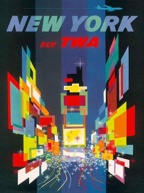 Vntage posters - TWA