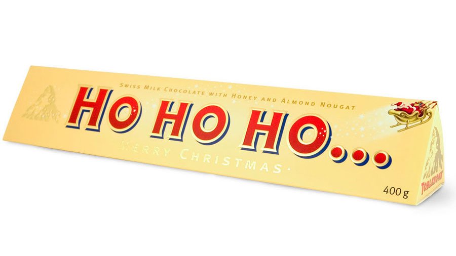 toblerone seasonal packaging