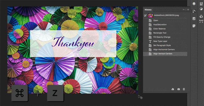 6 new Photoshop features you didn't know about: Multiple Undo