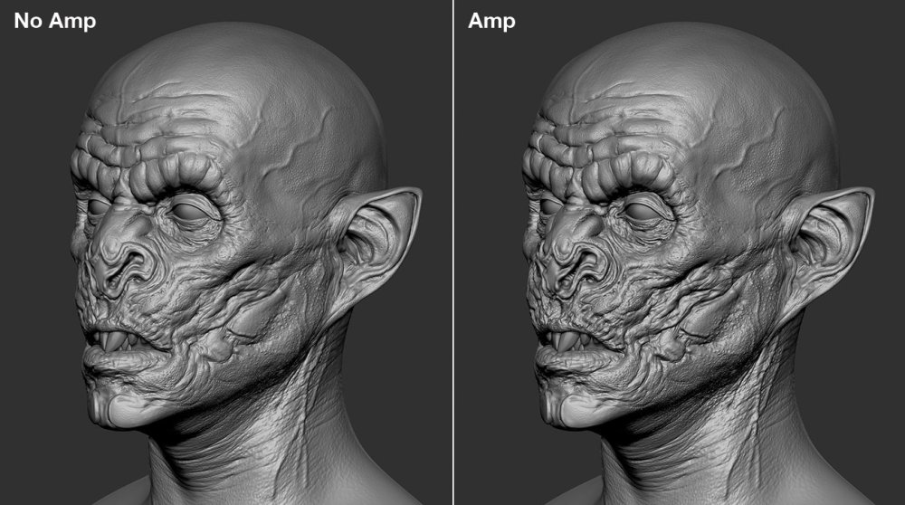 15 tips to master ZBrush: Amp detail the easy way