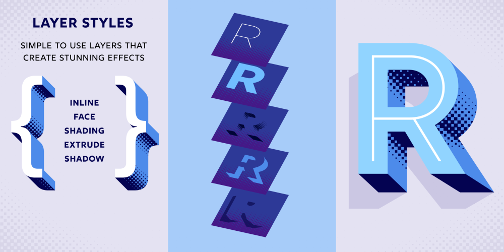 Rig Shaded’s Layer styles