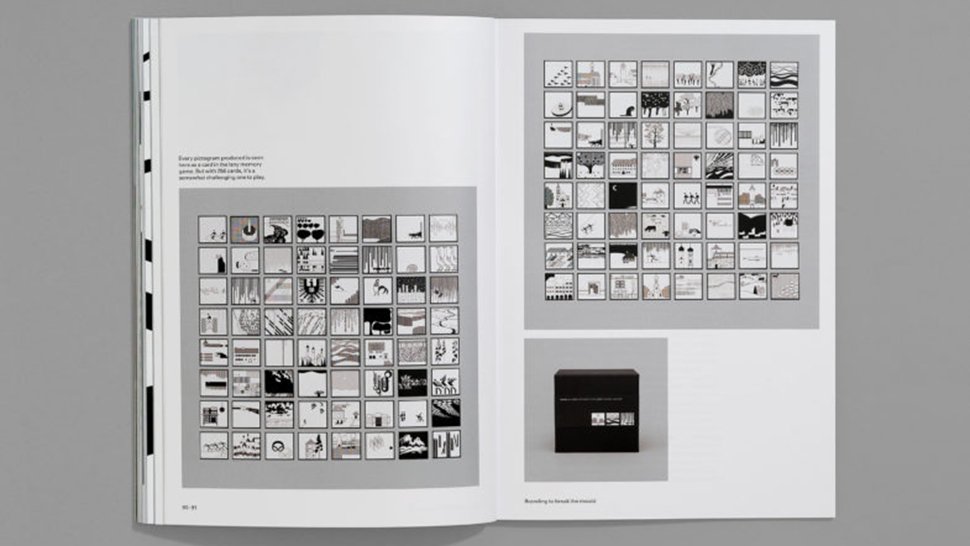 Grids of 8 x 8 small pictograms