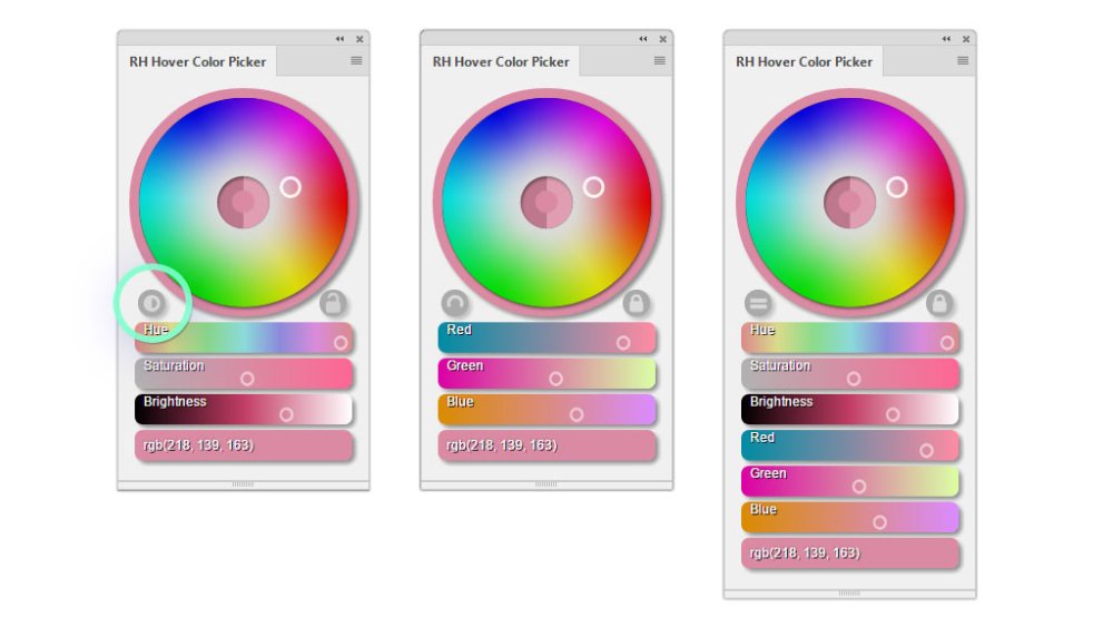 RH Hover Colour Picker plugin