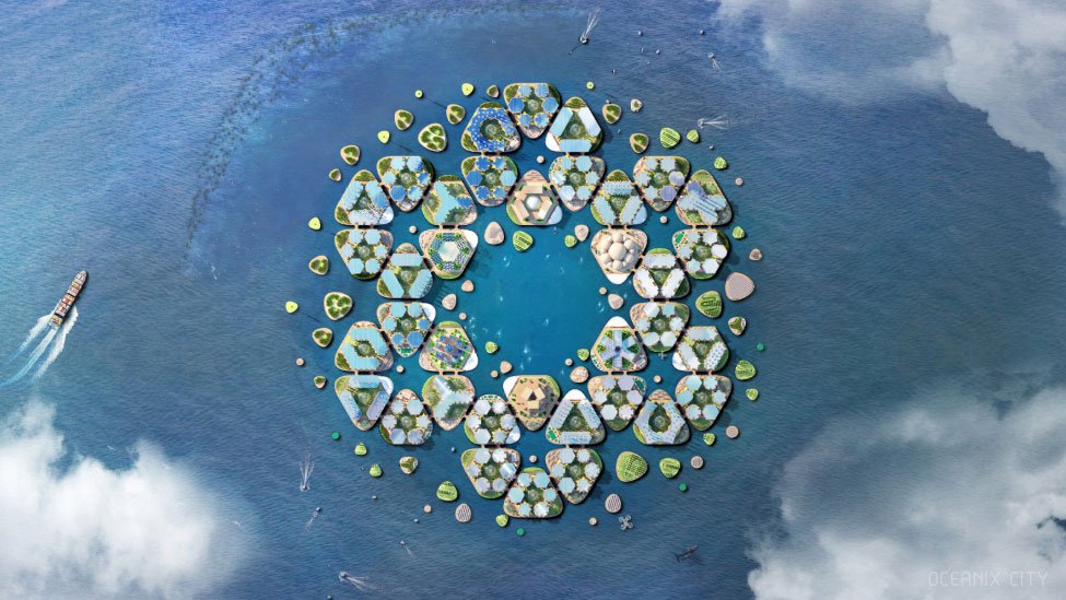 design concepts: floating city