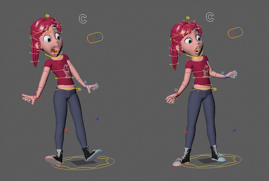 Easy posing techniques for 3D models: It's all about developing contrast
