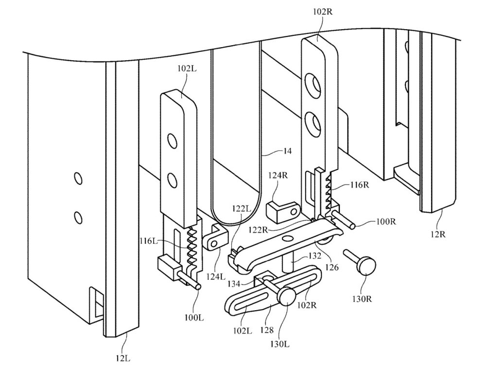 Foldable iPhone patent