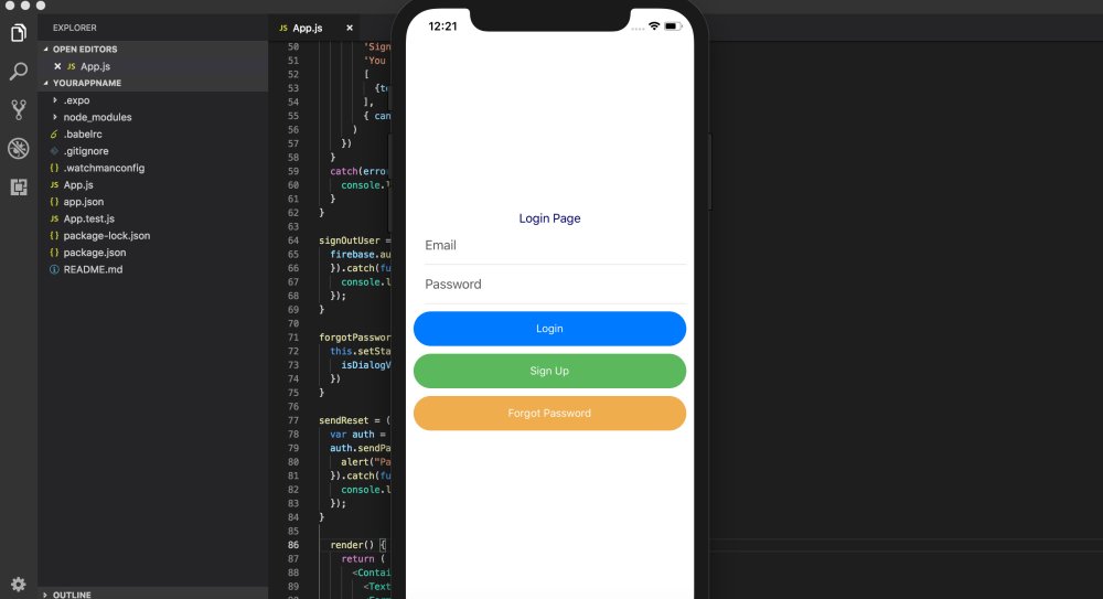 3 button login menu