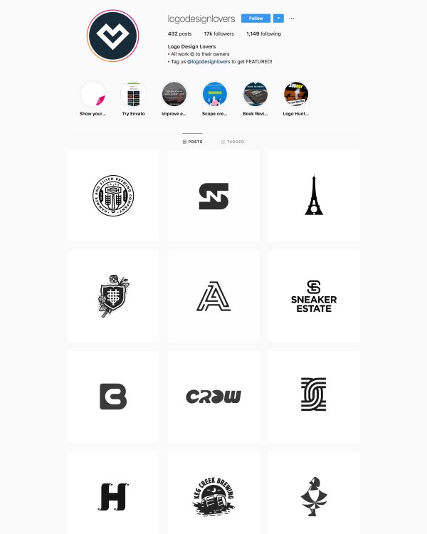 @logodesignlovers Insta feed