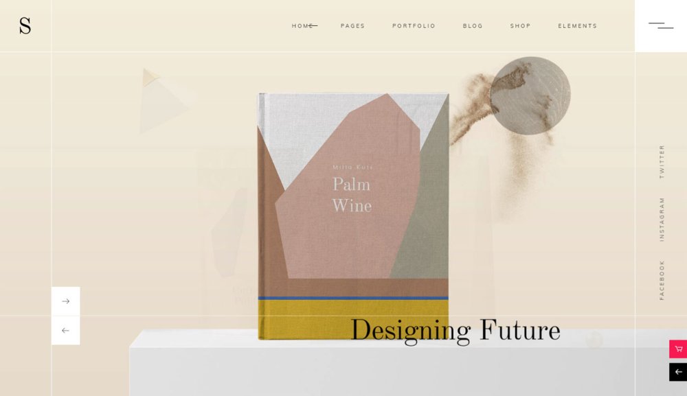 10 on-trend portfolio templates: Sahel