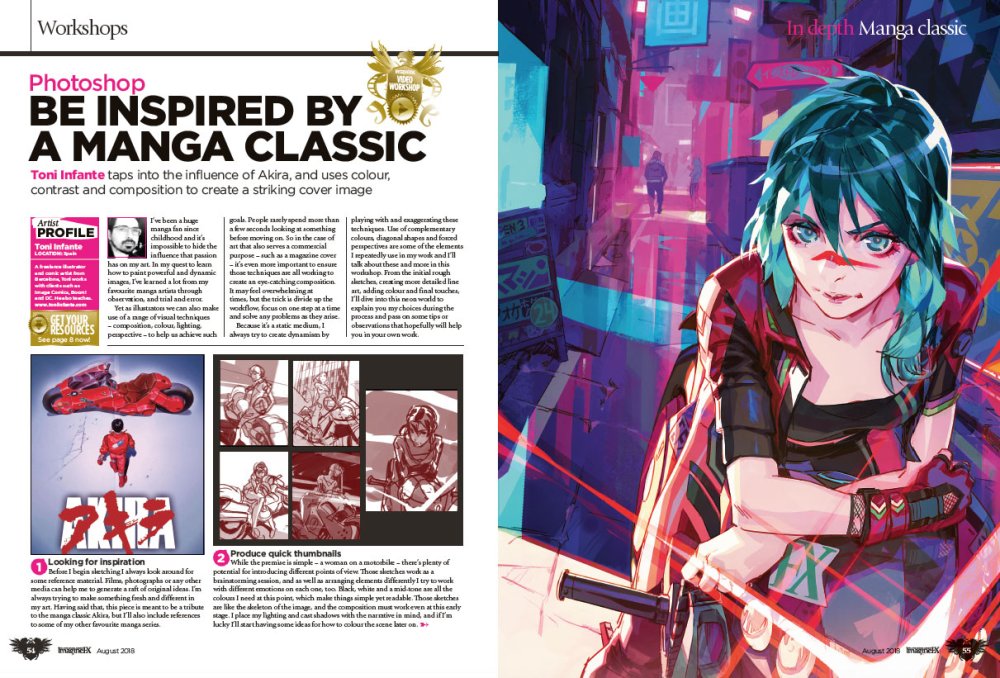 IFX 163 manga classic spread