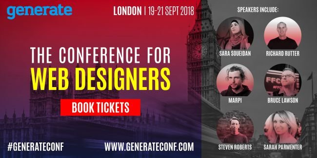 Generate London 2018 speakers