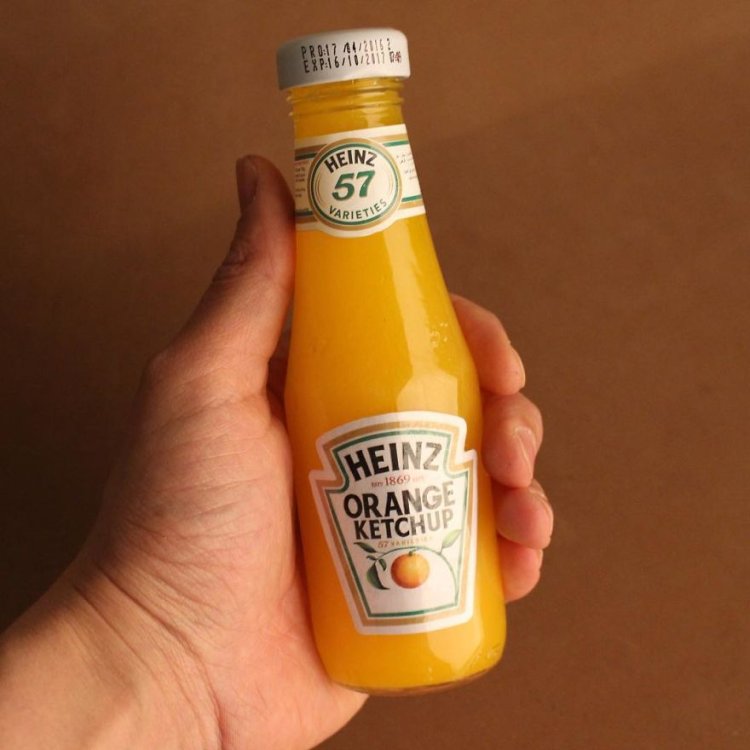 Orange ketchup