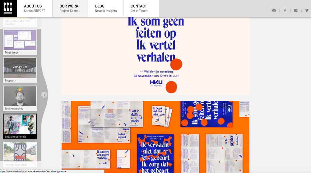 Studio Airport design portfolio