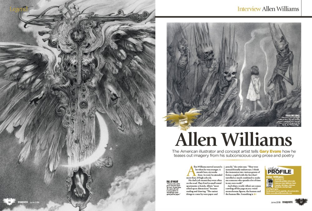 Allen Williams feature spread