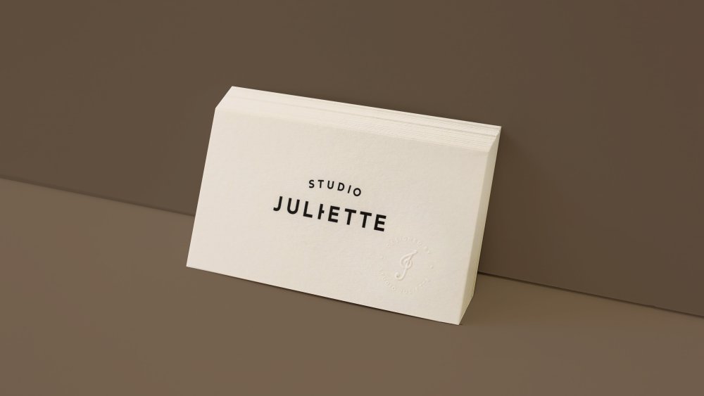 Business cards by Studio Juli-ette