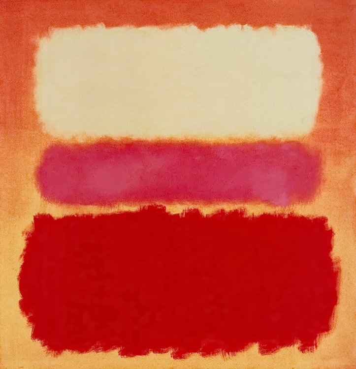 White Cloud Over Purple (1957) by Mark Rothko