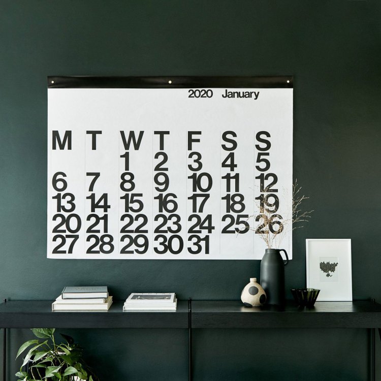 Calendar 2020: Stendig