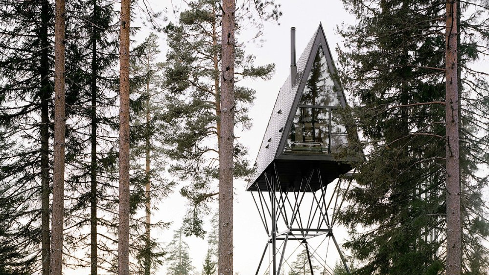 Pan Treetop Cabin exterior