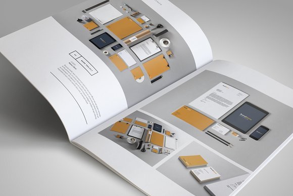 Best brochure templates: graphic design portfolio brochure