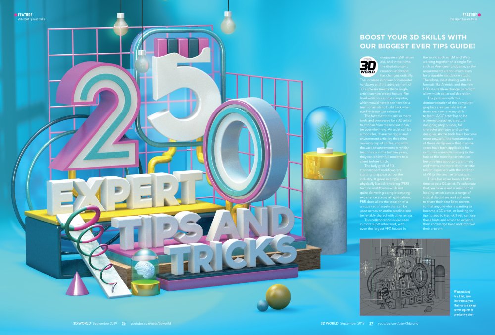 3d world 250