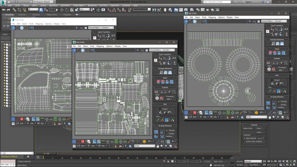 Make vehicle animations with iClone 7: The structure objects