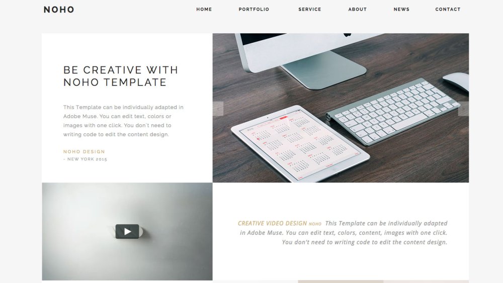 Website templates - NOHO