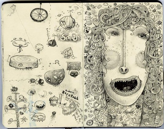 50 great examples of doodle art
