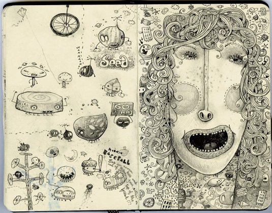 50 great examples of doodle art