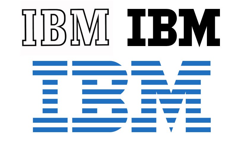 Paul Rand redesigns the IBM logo