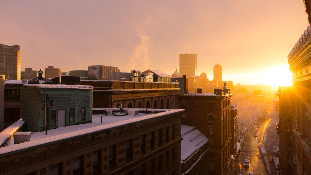 New York sunrise by Gabriel Argudo Jr