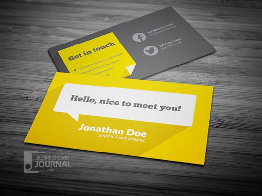 free business card templates