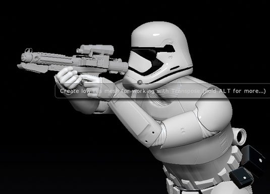 Model a Force Awakens Stormtrooper