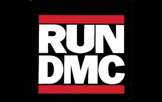 35 beautiful band logo designs - Run DMC