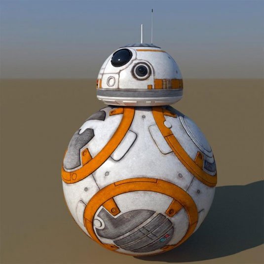 Free 3D models - BB-8