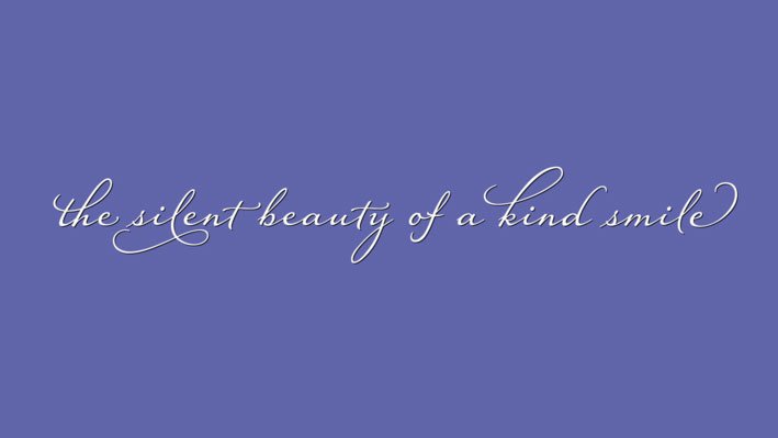 Calligraphy fonts: Hiatus