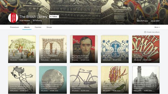 The British Library illustrations collection