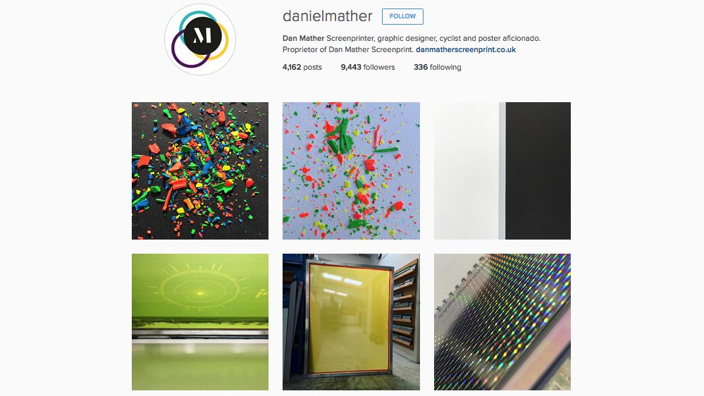 Graphic designers to follow on Instagram: Dan Mather