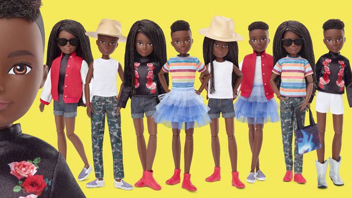 Gender-neutral dolls from Mattel