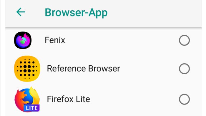 Fenix app logos