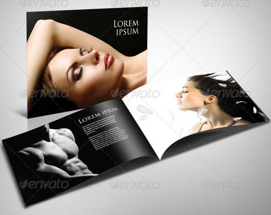 Best brochure templates: A5 InDesign booklet