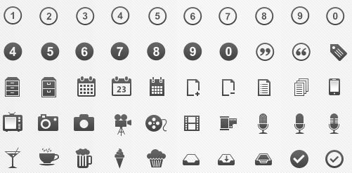 Free icons Pixel perfect